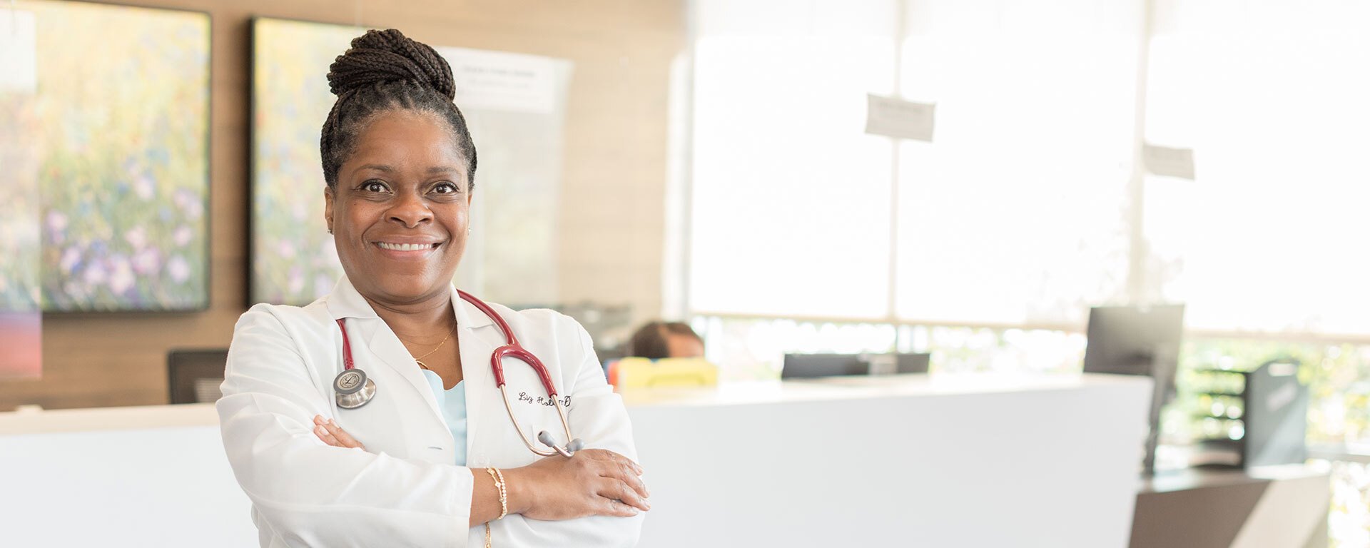 ARC Doctor at an ARC clinic lobby